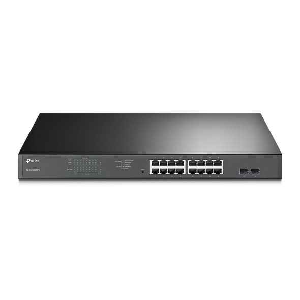 TL-SG1218MPE 16-Port Gigabit Easy Smart PoE+ Switch with 2 SFP Slots